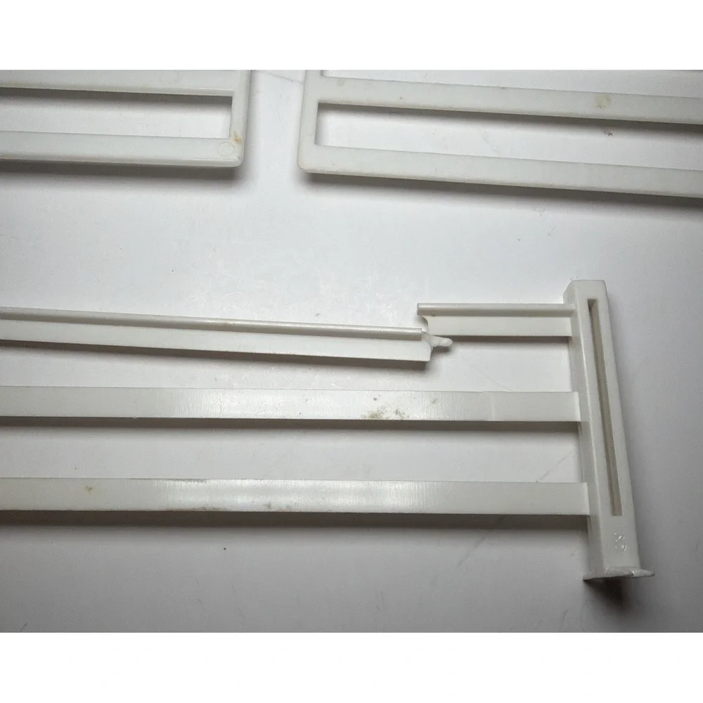 Vintage American Bricks Plastic Red & White Pieces, Doors, Windows Building Elgo